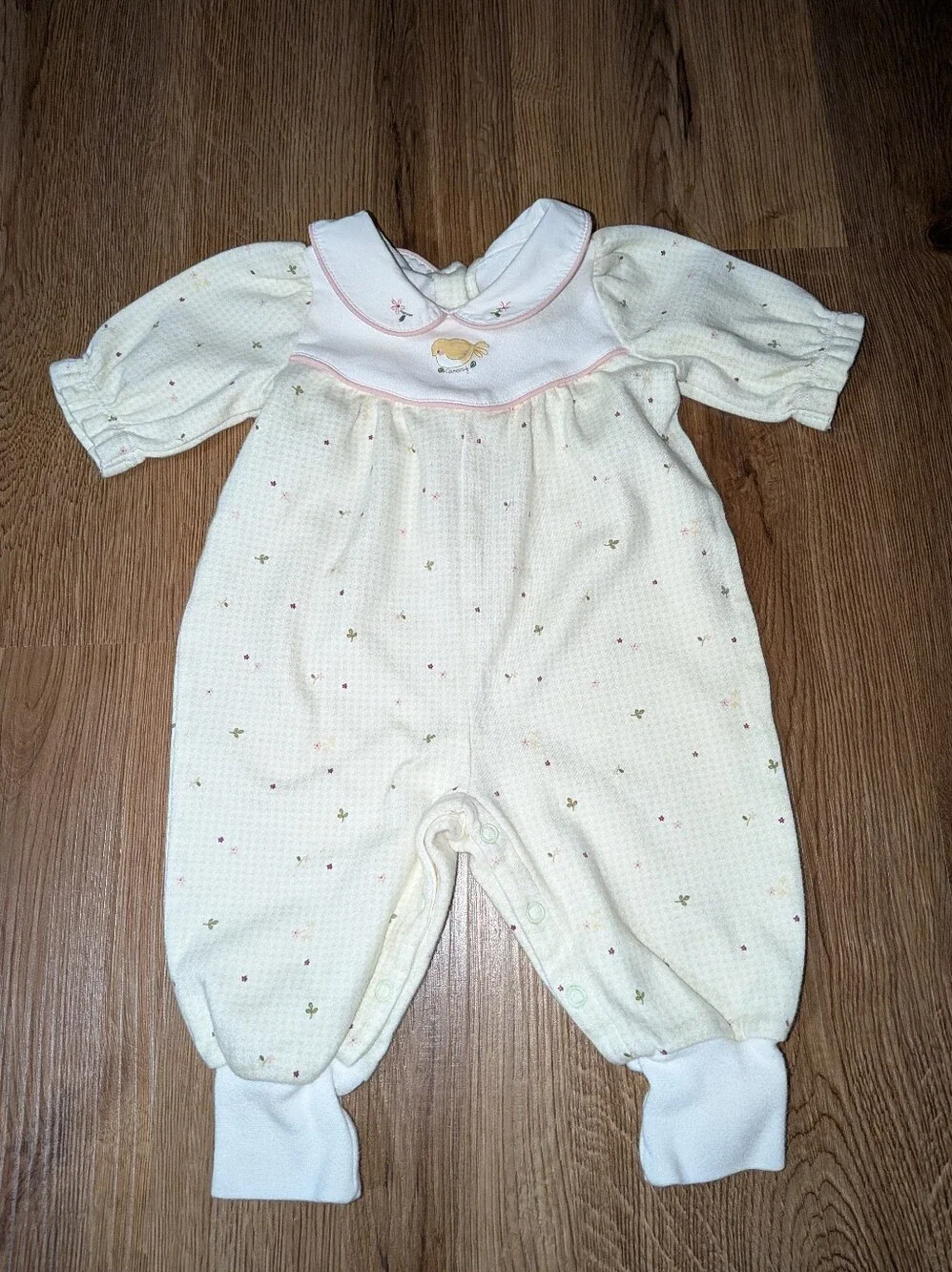 Vintage Gymboree Sweet Canary Romper 0-3 Months